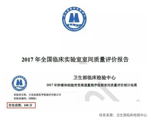 双迪基因检测机构以100%准确性通过室间质量评价