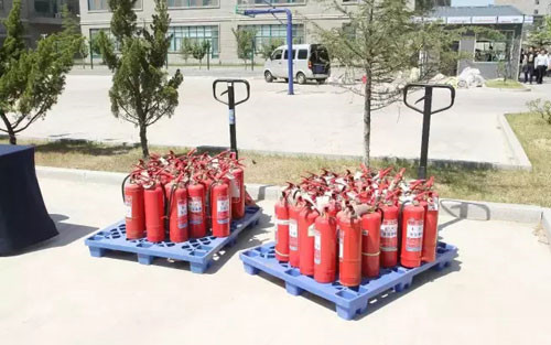 安然公司成功开展消防疏散演练