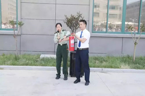 安然公司成功开展消防疏散演练