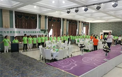 绿之韵集团健康生活体验营内蒙站第十九期成功举行