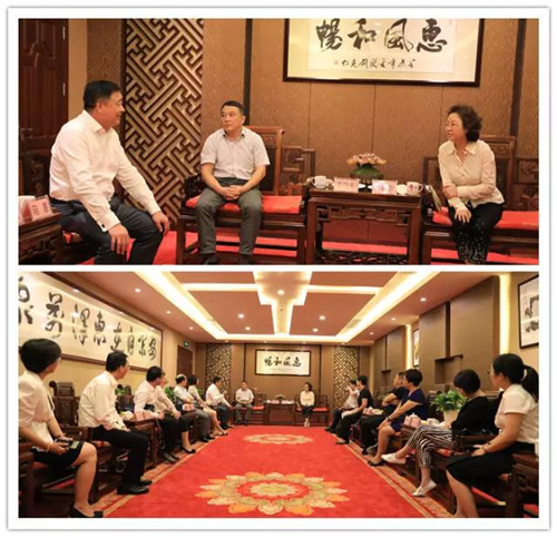 国家工商总局竞争执法局副局长白京华一行在安惠调研
