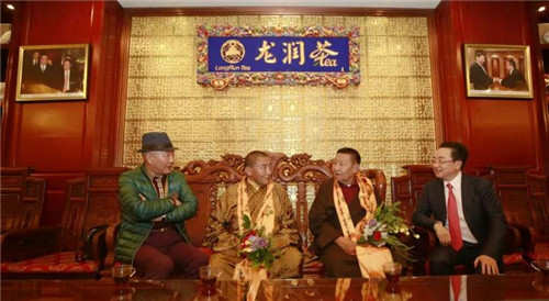 高僧大德，西藏藏传佛教格西拉让巴代表团参访龙润和理想