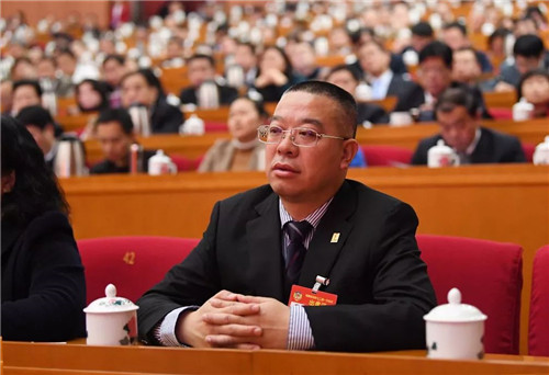 绿之韵胡国安委员出席湖南省政协十二届一次会议