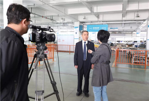 安然董事长刘润东接受威海市总工会和媒体采访，谈工匠精神