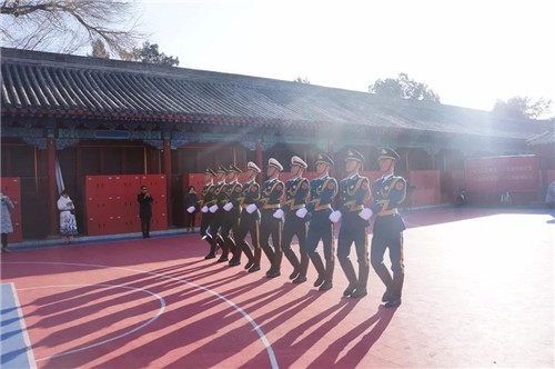 迎建国70周年，三生（中国）走进三军仪仗队国旗护卫队慰问官兵