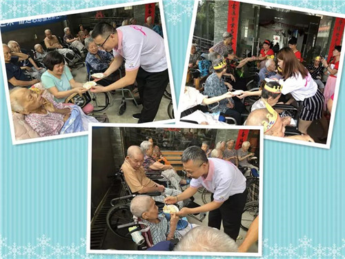 “粉丝带飘起来”富迪志愿服务队走进广州明禧养老院