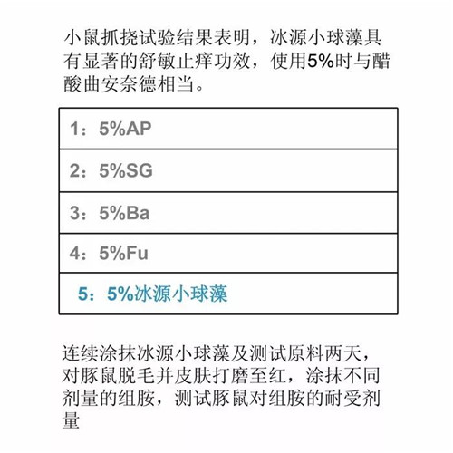 冰源小球藻问题皮肤终结者——冰源小球藻净化因子