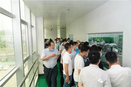 富迪高明生产基地迎来广州市化州商会会员走访