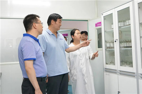杨凌示范区管委会副主任程津庆到三八妇乐健康产业园调研