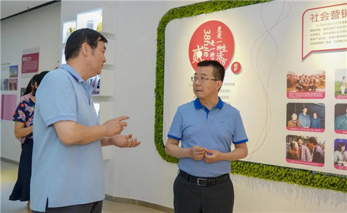 杨凌示范区管委会副主任程津庆到三八妇乐健康产业园调研