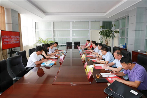 广西工商联党组成员、副主席吴振秋率队​莅临理想、龙润招商引资