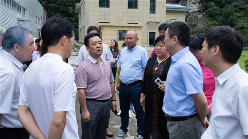 科技部中国农村技术开发中心领导到三八妇乐生产基地调研