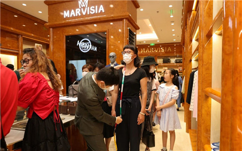 绿叶MARVISIA玛维莎私人定制入驻上海尚嘉中心