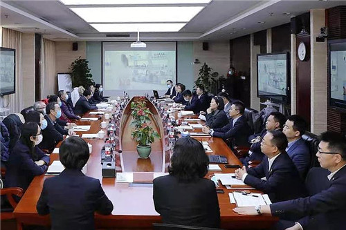 中国节能环保集团董事到新时代总部调研指导