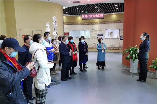 新时代北京总部基地博物馆，开工新气象，春意盎然迎贵宾