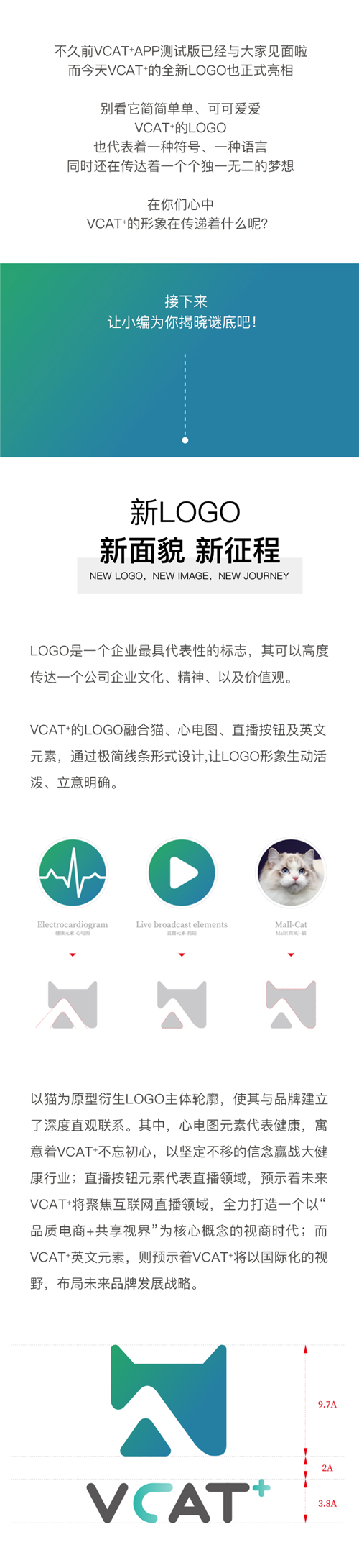 云健康：“VCAT+”全新LOGO曝光，云健背后的光背<strong>旅行故事分享</strong>深意你了解吗？