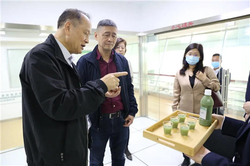 科技部国际合作司前司长靳晓明博士莅临安发生物调研